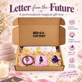 Letter from the Future Gift Box, Personalized Magical Letter, Unique Bracelet & Cat Brooch, Meaningful Gift for Her