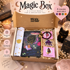 Personalized Magic Gift Box, Letter From the Future, Illustrated Journal & Custom Bracelet, Unique Self Care Gift
