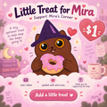 Little Treat for Mira — Support Mira’s Corner