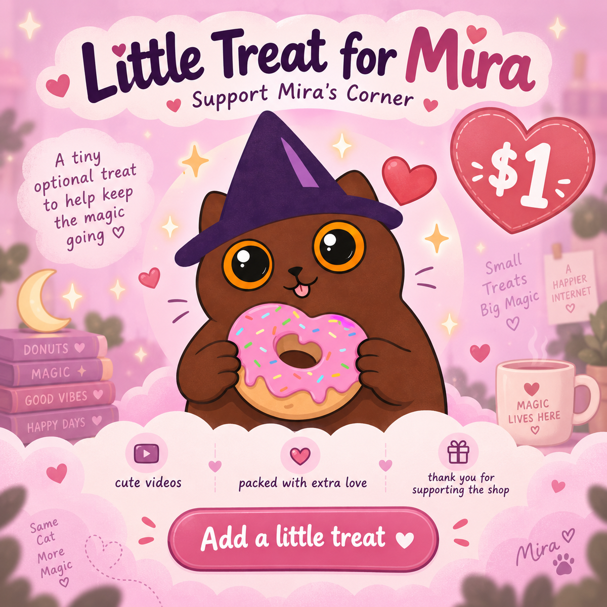 Little Treat for Mira — Support Mira’s Corner