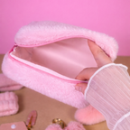 Fluffy Self-Care Gift Set — Blush Pink Beauty Bundle