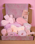 Fluffy Self-Care Gift Set — Blush Pink Beauty Bundle