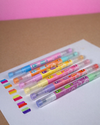 Green Stationery Set — Notebook, Pens, Markers & Planner Accessories