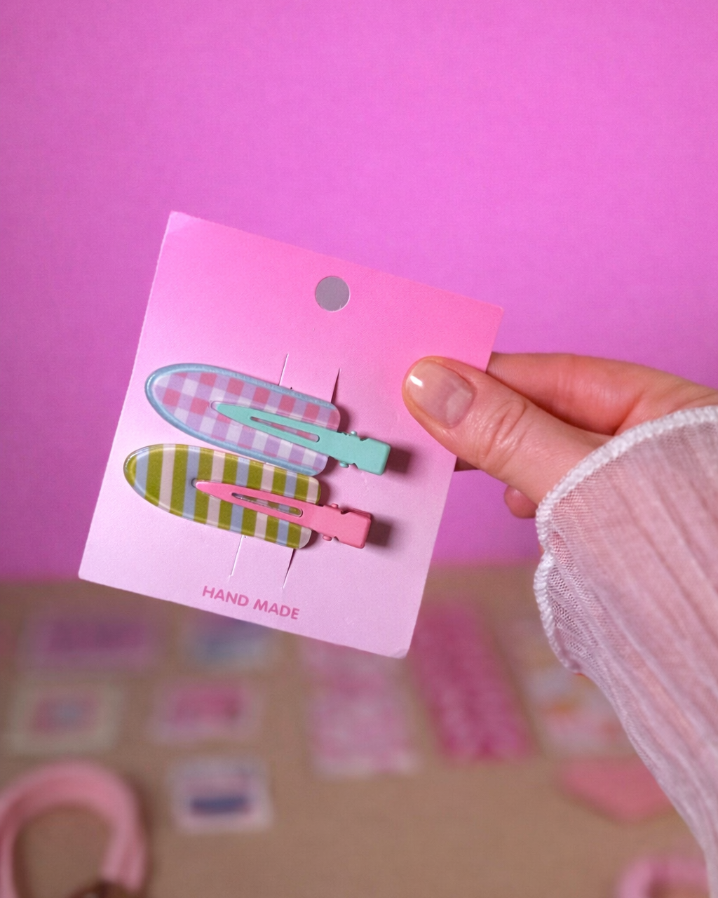 Pink Stationery Set — Notebook, Pens, Markers & Planner Accessories