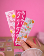 Pink Stationery Set — Notebook, Pens, Markers & Planner Accessories