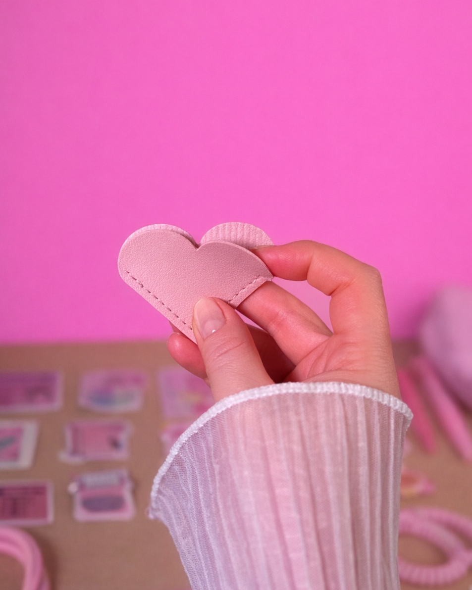 Pink Stationery Set — Notebook, Pens, Markers & Planner Accessories