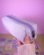 Purple Stationery Set — Notebook, Pens, Markers & Planner Accessories