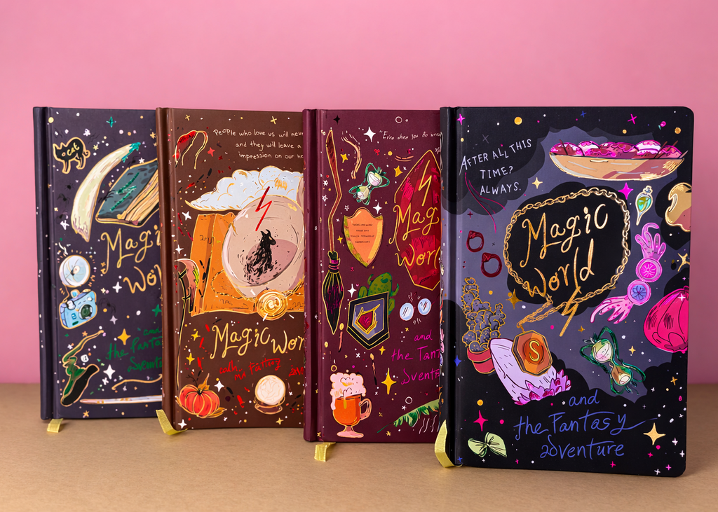 Magic Notebook — A5 Illustrated Journal for Writing & Planning