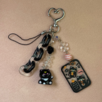 Lucky Cat Bag Charm — Aesthetic Phone & Keychain Accessory