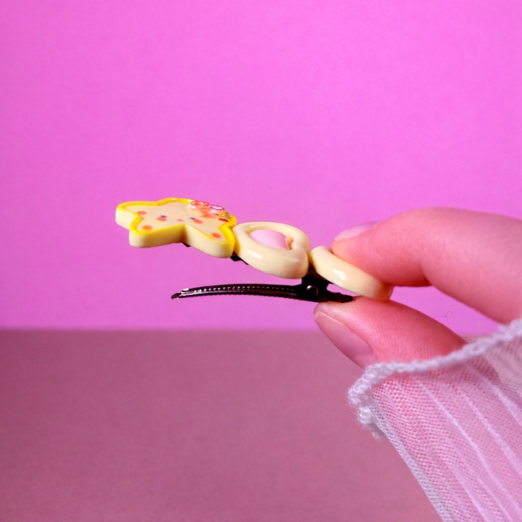 Cute Star Hair Clips Set – Kawaii Aesthetic Barrettes (2 Pack)