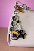 Midnight Cat Bag Charm — Multi-Use Phone & Keychain Accessory