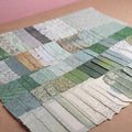Vintage Scrapbook Paper Pack — 100 Assorted Decorative Papers