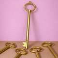 Gold Key Pen — Vintage Key-Shaped Black Ink Pen