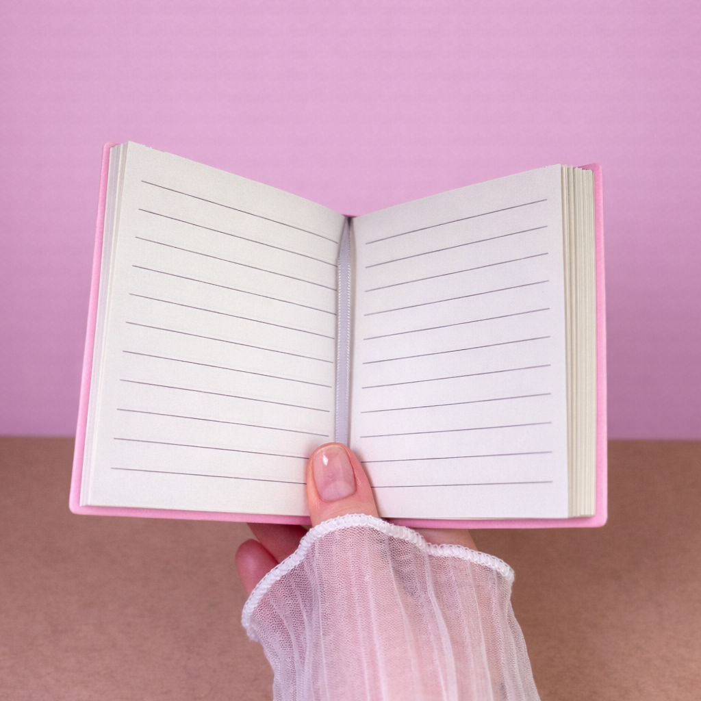 Minimalist Stationery Set — Dusty Pink Journaling Kit
