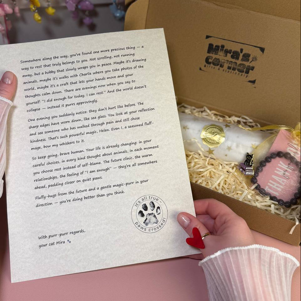 Letter from the Future by Mira — Personalized Letter Gift Box