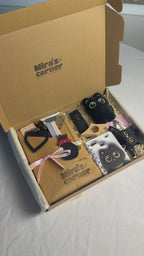 Blind Date With a Book Gift Box, Mystery Book & Cat Accessories (Choose Genre)